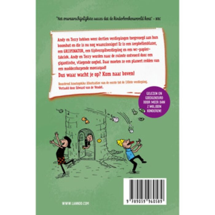 Boek De Waanzinnige Boomhut Van 130 Verdiepingen - Afbeelding 2