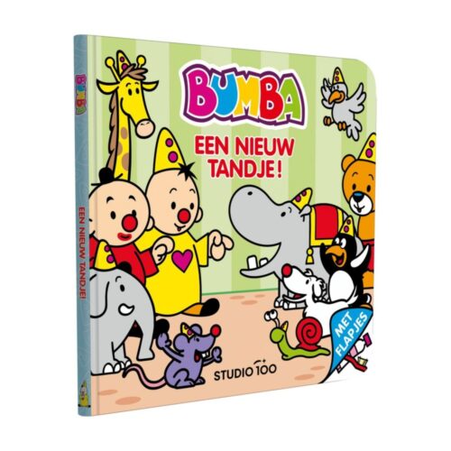 Bumba kartonboek met flapjes: Een nieuw tandje