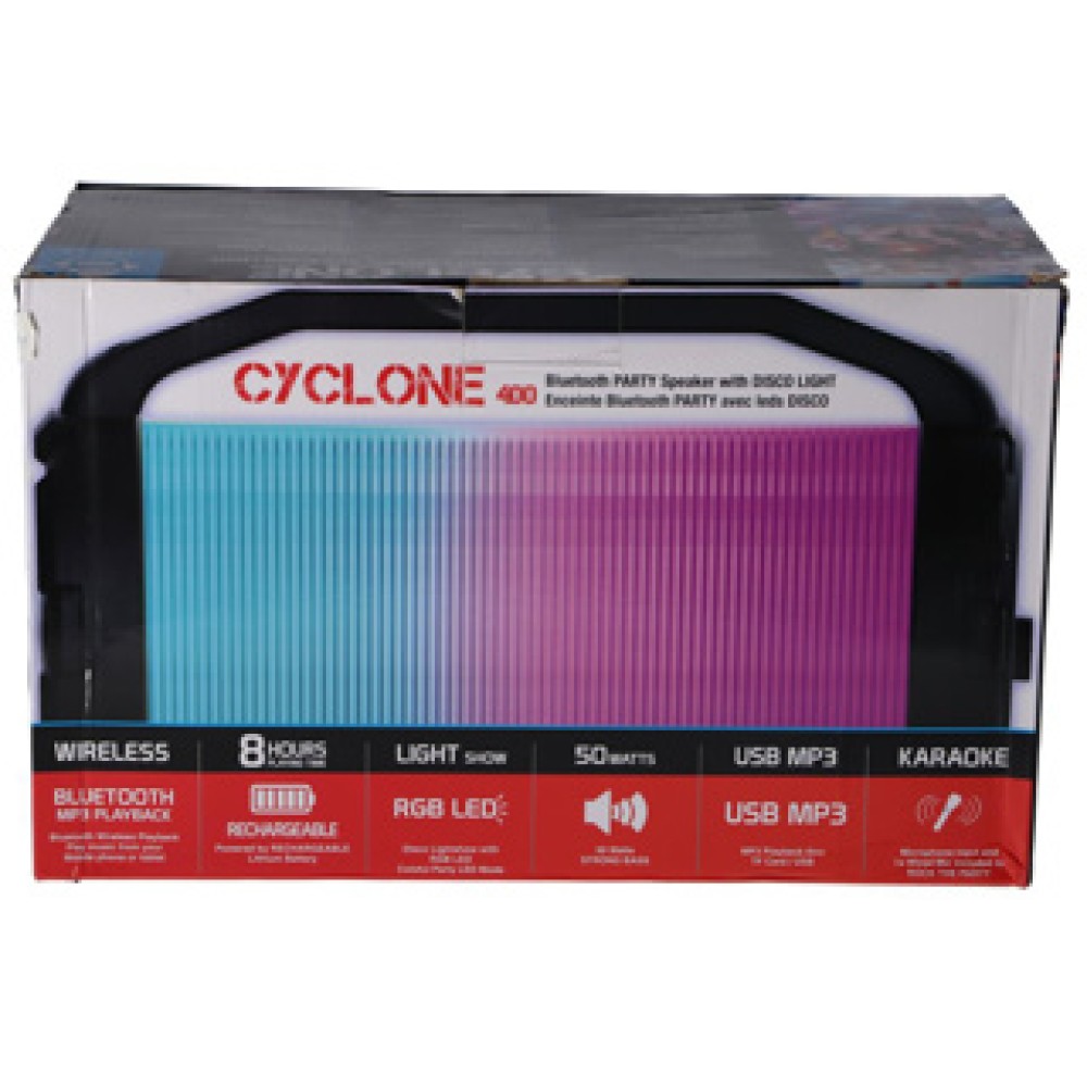 Idance party speaker cyclone met microfoon - Afbeelding 5