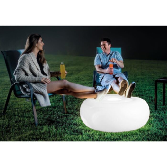 Opblaasverlichting LED Poef Intex - Afbeelding 4