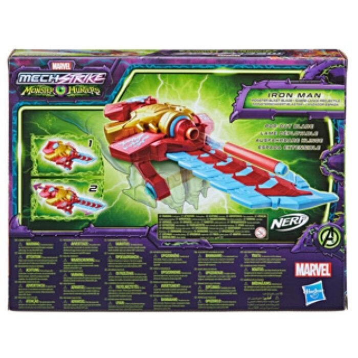 Nerf Marvel Mech Strike Monster Hunters Iron Man - Afbeelding 3