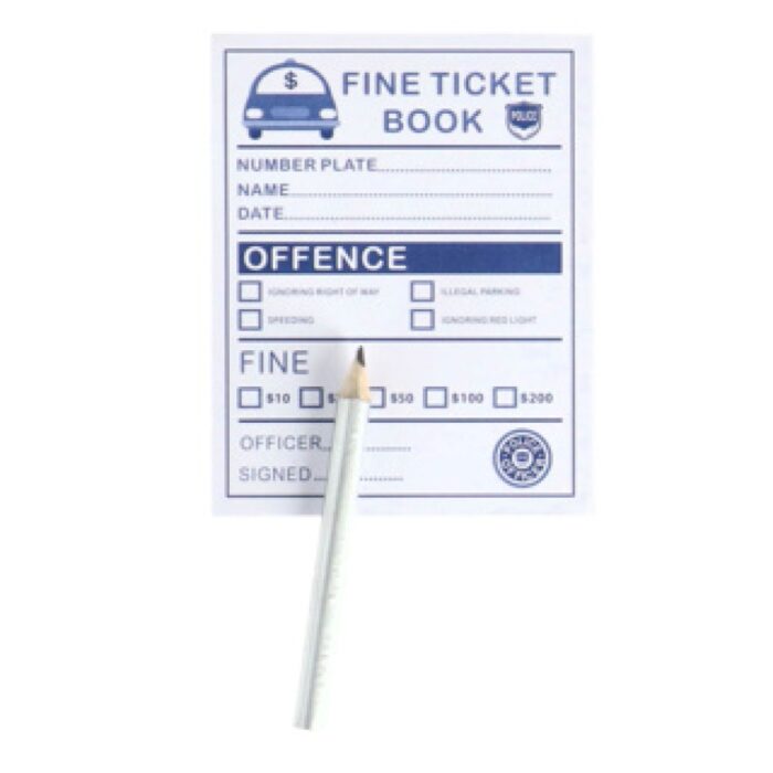 Politie speelset met bonnenboekje - Afbeelding 4