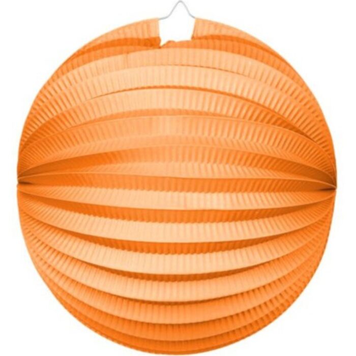 Lampion Oranje Rond