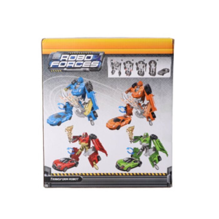 Robot Verander Auto 21 Cm 4 Assorti - Afbeelding 3