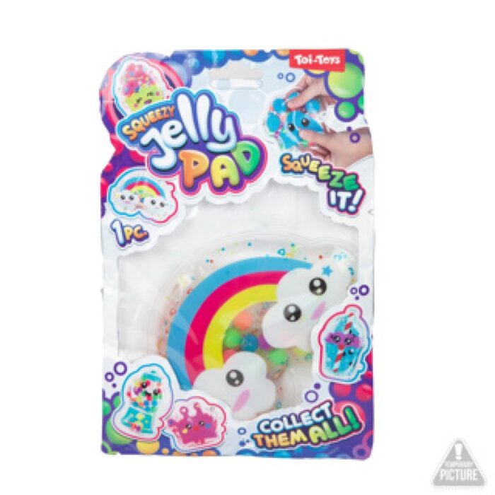 Knijpmat -Jelly Pad- (fidget) 6ass - Afbeelding 3