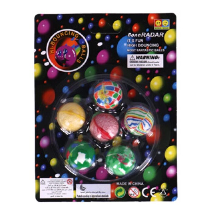 Stuiterbal 6 stuks - Afbeelding 3