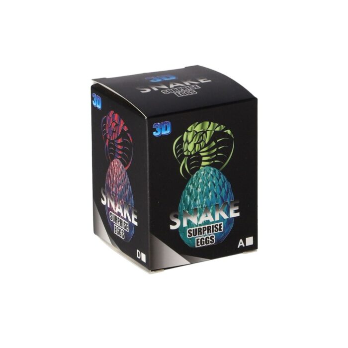 3D surprise ei met slang of draak assorti