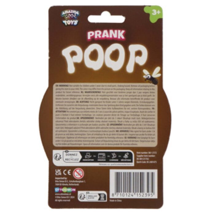 Amazing Cool squishy drol met maden - Afbeelding 3