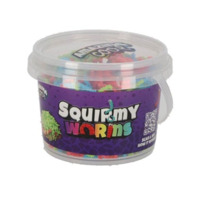 Amazing Cool Squirmy Worms in emmer 3 assorti - Afbeelding 2