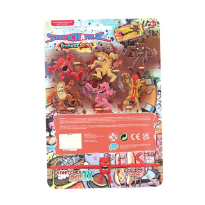 Stretchapalz Foodbeast 14 cm 3 assorti - Afbeelding 3