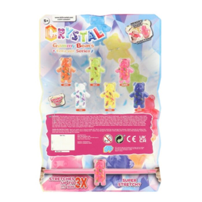 Stretchapalz Crystal Gummy Bear willekeurige kleur - Afbeelding 3