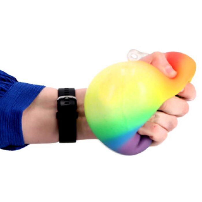 Bal Squeeze 11 Cm Regenboog Fidget - Afbeelding 3