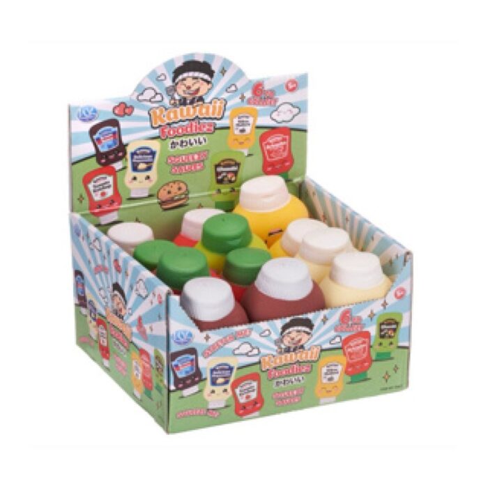 Kawaii foodies squishy sauces 10cm 6 asst - Afbeelding 3