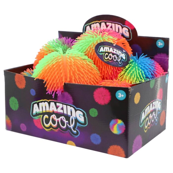 Amazing Cool pufferbal 20 cm rainbow assorti