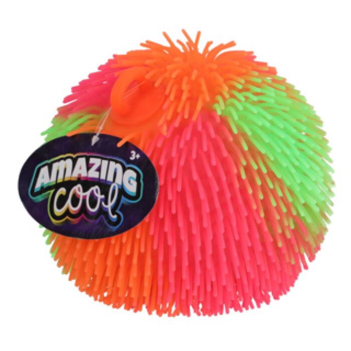 Amazing Cool pufferbal 20 cm rainbow assorti - Afbeelding 2