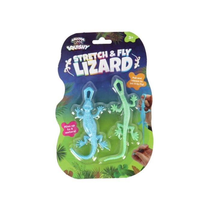 Amazing Cool Stretch en schiet hagedis 2 stuks fidget