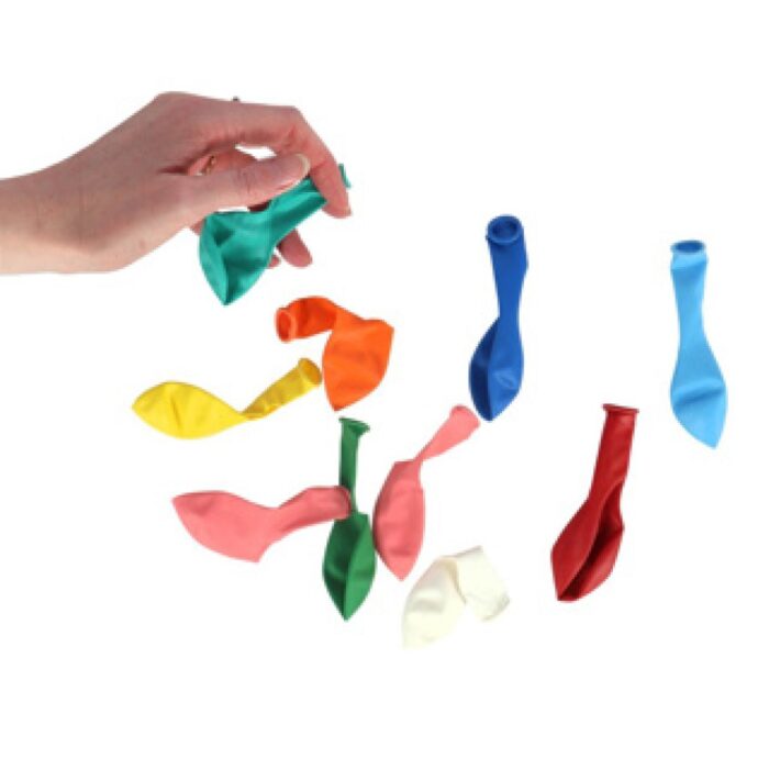 Ballon Kleuren 10 Stuks 21 Cm Assorti - Afbeelding 3