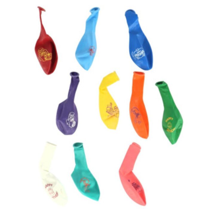 Ballon Kleuren 10 Stuks 21 Cm Assorti - Afbeelding 5