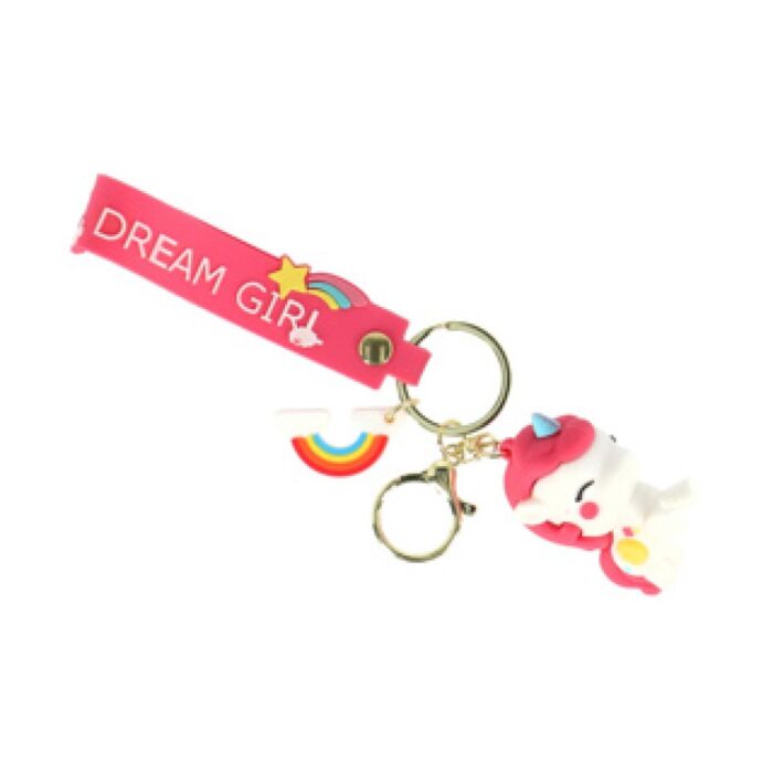 Sleutelhanger eenhoorn 4 assorti - Afbeelding 3
