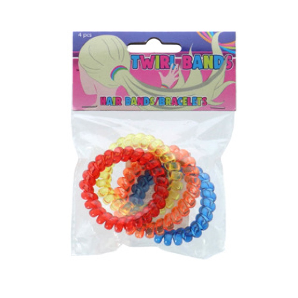 Armband en haarbandjes set 4 stuks - Afbeelding 2