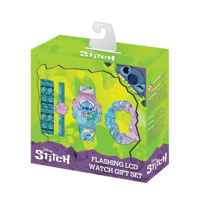 Stitch Horloge Cadeau Set