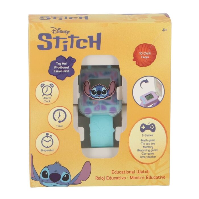 Stitch horloge speel en leer