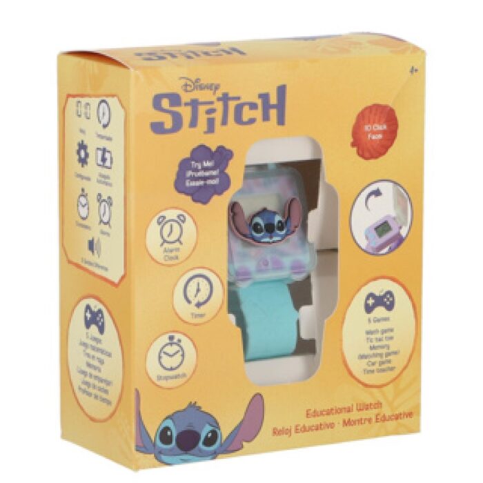 Stitch horloge speel en leer - Afbeelding 3