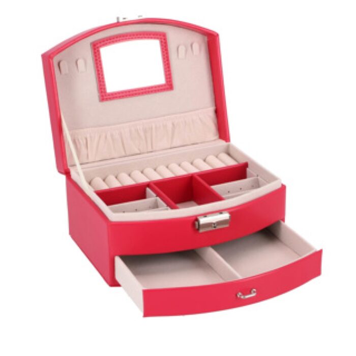 Juwelenbox Deluxe Roze - Afbeelding 2