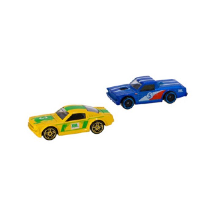 Rapid Wheels opbergbox met 2 diecast freewheel auto's - Afbeelding 4