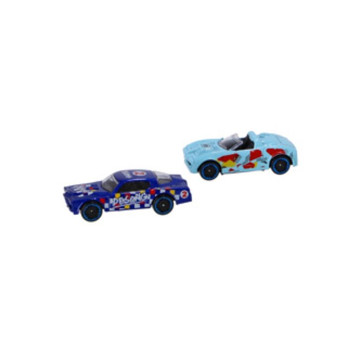 Rapid Wheels opbergbox met 2 diecast freewheel auto's - Afbeelding 5