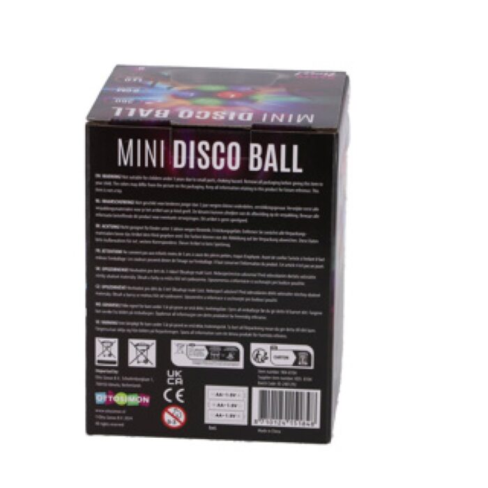 Party Time Disco bal mini - Afbeelding 2