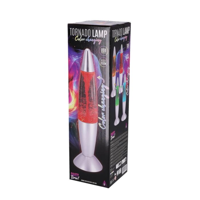 Party Time Tornado lamp led verkleurend 35 cm