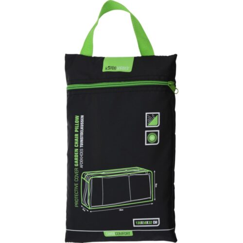 Pro Garden stoelkussentas 130 x 50 x 32 cm zwart