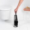 Brabantia toiletborstel ReNew met houder mat staal