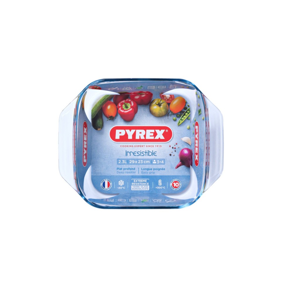 Pyrex Irresistible Ovenschaal 2,4L Vierkant