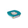 Pyrex cook en store 1L Vierkant 20 x 17 cm met deksel