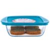 Pyrex cook en store 1L Vierkant 20 x 17 cm met deksel