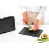 Brabantia tasty+ snijplankenset 4 delig Dark Grey