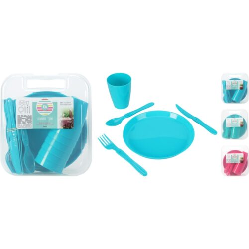Picknick set 31 delig pp 3 assortiment (assortiment – willekeurige uitvoering)