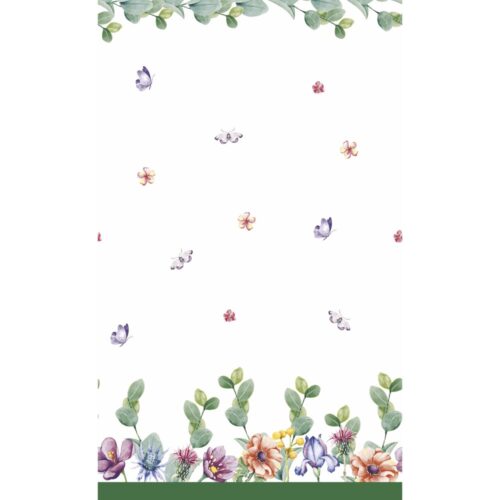 Duni tafellaken breezy butterflies 138 x 220 cm