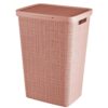 Curver Jute Wasbox met deksel 58L Rose Dawn
