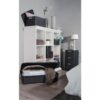 Curver Style Mandje 30L L Deksel Antraciet
