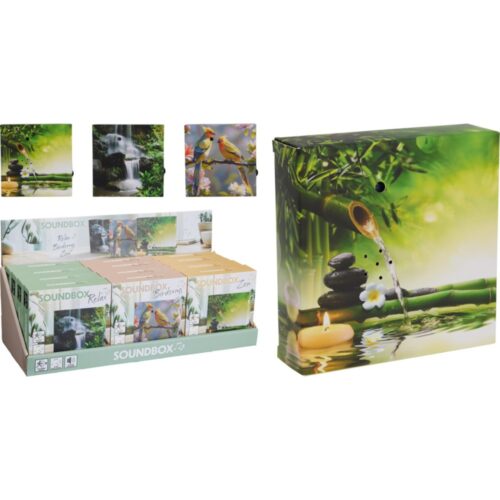 Geluidsbox met sensor 12x12cm