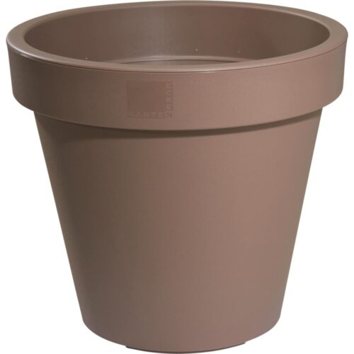 Bloempot e&k rond 40cm mokka