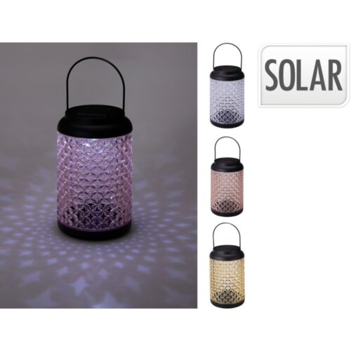 Solar lantaarn 125xh200mm 3 assortiment (assortiment – willekeurige uitvoering)