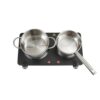 Inventum Elektrische kookplaat, 2 pits, 15 en 18cm