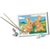 Ravensburger Creart schilderen op nummer vrolijke konijnenvriendjes