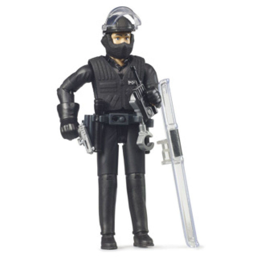 Bruder bworld Politie Special Forces met accessoir - Afbeelding 3