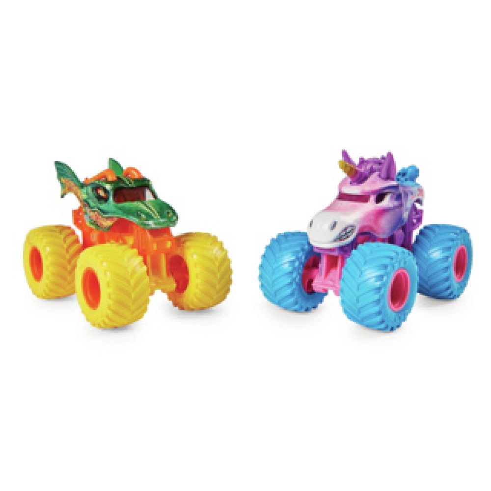 Monster Jam 1:64 2-pack assorti - Afbeelding 2