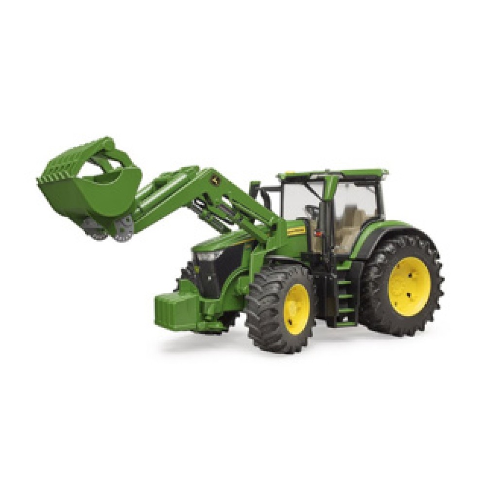 Bruder Tractor John Deere 7R 350 Met Frontlader - Afbeelding 2
